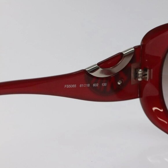 FENDI Sunglasses plastic Red Auth - Picture 11 of 14